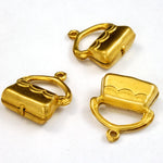 15mm Raw Brass Handbag #2258-General Bead