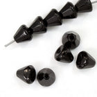 6mm Black Cone #2277-General Bead