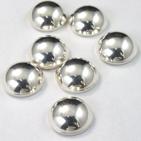9mm Silver Round Cabochon-General Bead