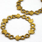 30mm Brass Floral Wreath Filigree Setti (4 Pcs) #2317ng-General Bead