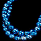 6mm Metallic Dark Aqua Bead #2329-General Bead