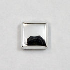 6mm Silver Flat Square Cabochon-General Bead