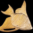 30mm Brass Angelfish #2357-General Bead