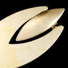 40mm Raw Brass Articulated Navette Hoop (2 Pcs) #2359-General Bead