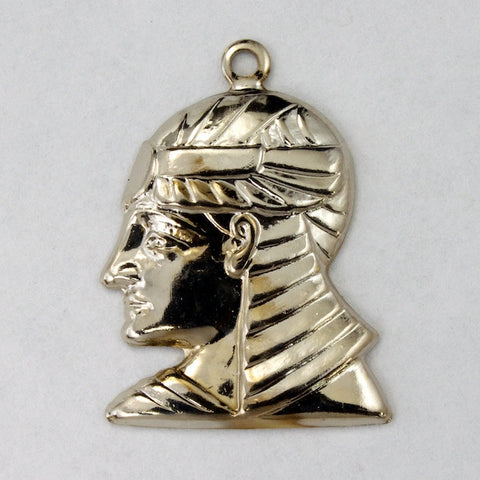 15mm Silver Pharaoh Profile #2436-General Bead