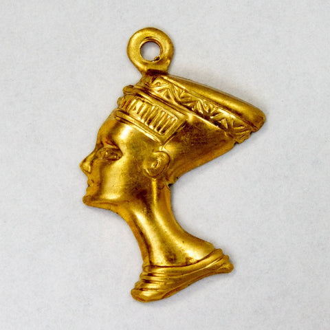 12mm Nefertiti Head Pair (2 Pair) #2451-General Bead