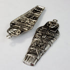 65mm Antique Silver Mummy #2453-General Bead