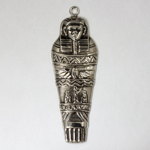 65mm Antique Silver Mummy #2453-General Bead