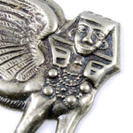 35mm Antique Silver Sphinx #246-General Bead