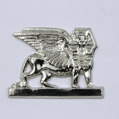 35mm Silver Sphinx #247-General Bead