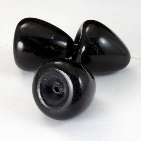 20mm Black Bell Shape Bead-General Bead