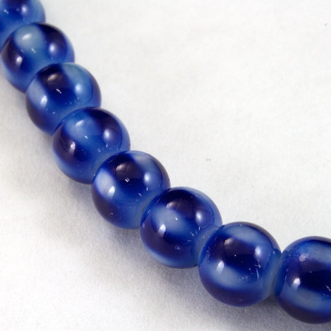 Blue Stripe Bead #2491-General Bead