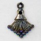 25mm Jet AB Fan Dangle-General Bead