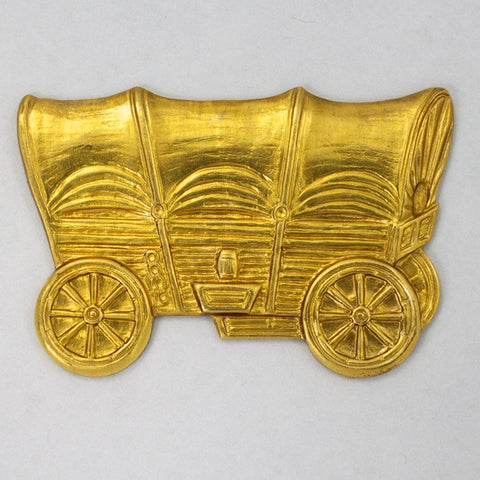 45m Brass Covered Wagon #2502-General Bead