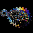 20mm Jet AB Spiky Pod Dangle (4 Pcs) #2503-General Bead