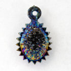 20mm Jet AB Spiky Pod Dangle (4 Pcs) #2503-General Bead