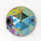 10mm Jet AB Faceted Sew-on Cabochon (10 Pcs) #2506-General Bead