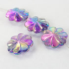 10mm Light Amethyst AB Pinwheel Flower (12 Pcs) #2508-General Bead