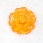 12mm Orange AB Bell Flower (12 Pcs) #2509-General Bead