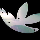 40mm White AB "Bird in Flight" Sequin-General Bead