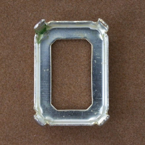 18mm x 25mm Rectangle Cabochon Setting-General Bead