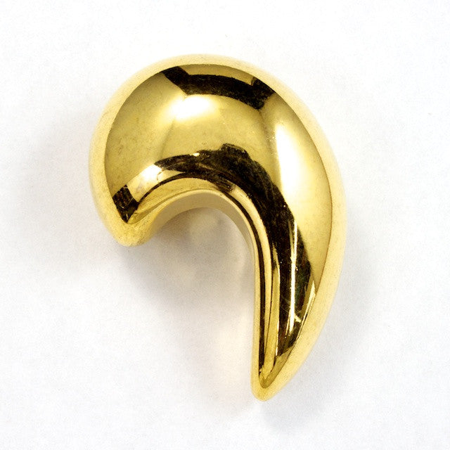40mm Gold Comma #2521 – General Bead