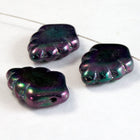 18mm Purple Iris Shield Bead #2534-General Bead