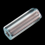 10mm Light Aqua Tube (25 Pcs) #2543-General Bead