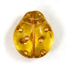 Topaz Ladybug Bead #2555-General Bead