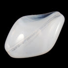 18mm White Opal Twist Bead (6 Pcs) #2556-General Bead