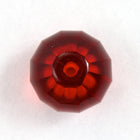 12mm Ruby Red Faceted Bead (8 Pcs) #2559-General Bead
