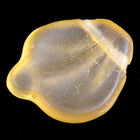 12mm Matte Topaz Petal Leaf (6 Pcs) #2572-General Bead