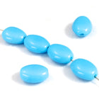 8mm Turquoise Oval Bead #2586-General Bead