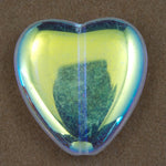 25mm Crystal AB Heart #2589-General Bead