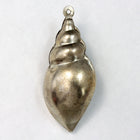 50mm Antique Silver Conch Shell #2617-General Bead