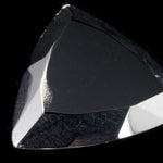 22mm Black/Silver Triangle Bead #2631-General Bead