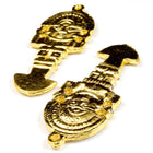 42mm Golden Pre-Columbian Charm-General Bead