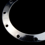 35mm Silver Chandelier Hoop (4 Pcs) #2649-General Bead