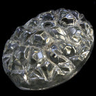 13mm x 18mm Crystalline Black Diamond Oval Cabochon #2653-General Bead