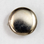 12mm Silver Round Flat Stud-General Bead