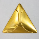 40mm Brass Deco Triangle (2 Pcs) #2676-General Bead