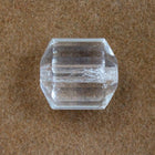 10mm Clear Faceted Drum #2687-General Bead