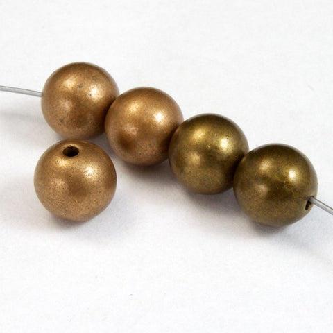 8mm Matte Dark Bronze Bead-General Bead
