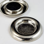 35mm Round Silver Cab Set (2 Pcs) #2716-General Bead