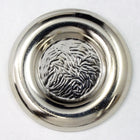 35mm Round Silver Cab Set (2 Pcs) #2716-General Bead