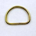 32mm Raw Brass D-Ring (2 Pcs) #280-General Bead