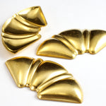 40mm Brass Art Deco Curve (2 Pcs) #2812-General Bead
