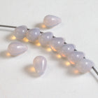 6mm Pale Lavender Teardrop (50 Pcs) #2814-General Bead