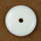 12mm Off White Rondelle (10 Pcs) #2855-General Bead
