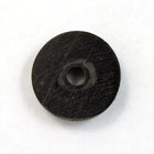 14mm Black Horn Rondelle (10 Pcs) #2874-General Bead